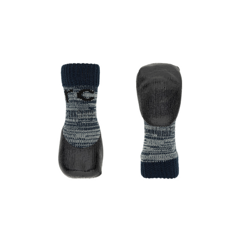 RC PETS Dog Sporty PAWks, Charcoal Heather, L, 2 1/2"x5 1/2" - Poudre Pet and Feed Supply