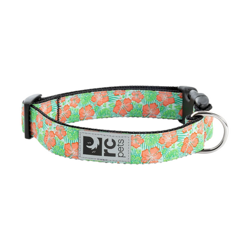 RC PETS Dog Mahalo Fashion Clip Collar, L, 1"/1 5" - 25" - Poudre Pet and Feed Supply