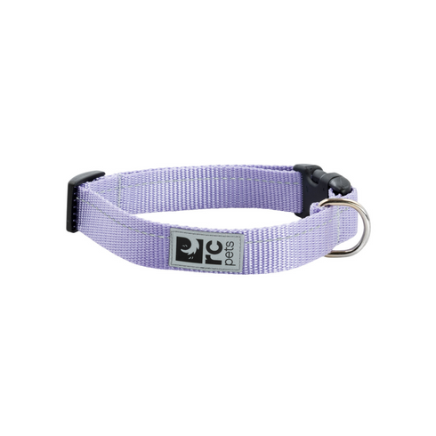 RC PETS Dog Primary Clip Collar, Lilac, L, 1"/15" - 25" - Poudre Pet and Feed Supply