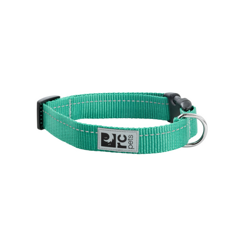 RC PETS Dog Clip Collar Primary, L, 1"/ 15" - 25", Parakeet - Poudre Pet and Feed Supply