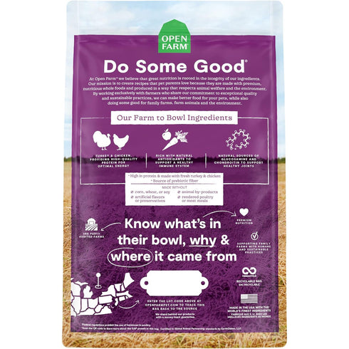 Open Farm Senior Grain-Free Dry Dog Food 4lb - Poudre Pet and Feed Supply