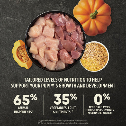 ACANA Wholesome Grains Large Breed Puppy Dry Dog Food, 22.5-lb bag