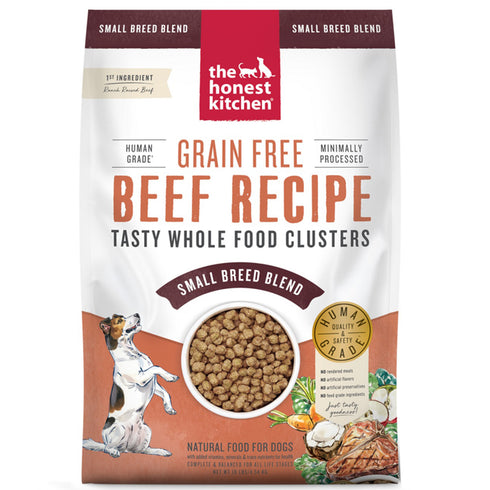 The Honest Kitchen Clusters Grain Free Beef Small Breed Dry Dog Food 10lb - Poudre Pet and Feed Supply
