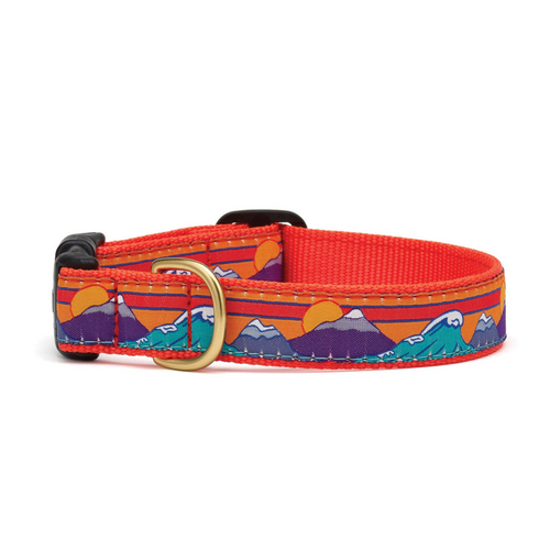 Up Country Ski and Surf Dog Collar Small (9"15") 5/8"