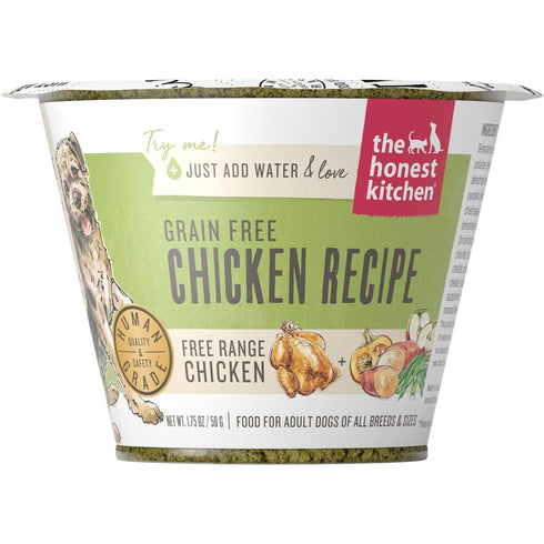 The Honest Kitchen Grain Free Dehydrated Chicken Dog Food 1.75oz Each - Poudre Pet & Feed Supply
