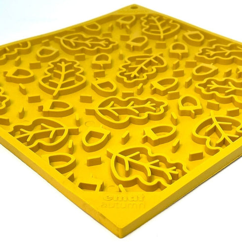 SodaPup Autumn eMat Enrichment Lick Mat Yellow - Poudre Pet & Feed Supply 6