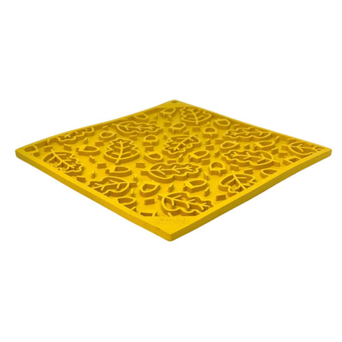 SodaPup Autumn eMat Enrichment Lick Mat Yellow - Poudre Pet & Feed Supply 7