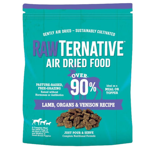 Grandma Mae's RawTernative Lamb Organs & Venison Air-Dried Dog Food 1lb Poudre Pet & Feed Supply