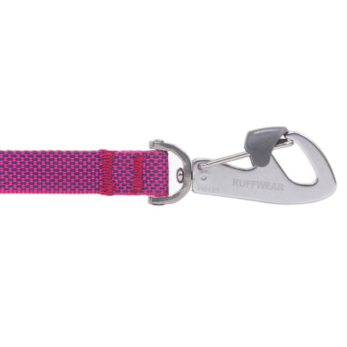 RuffWear Hi & Light Lightweight Dog Leash Alpenglow Pink - Poudre Pet & Feed Supply 3