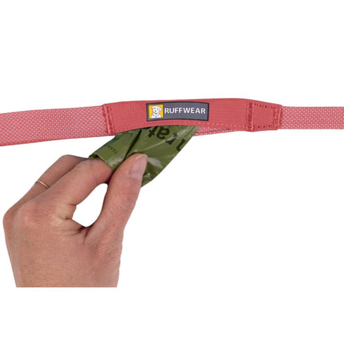 RuffWear Hi & Light Lightweight Dog Leash Salmon Pink - Poudre Pet & Feed Supply 7