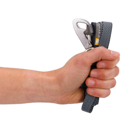 RuffWear Hi & Light Lightweight Dog Leash Basalt Gray - Poudre Pet & Feed Supply 2