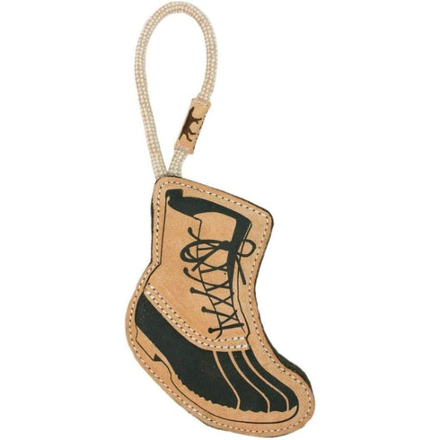 Tall Tails Leather Hiking Boot Dog Toy - Poudre Pet & Feed Supply