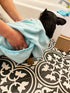 Tall Tails Aqua Cape Dog Towel 27"X27" - Poudre Pet & Feed Supply 6