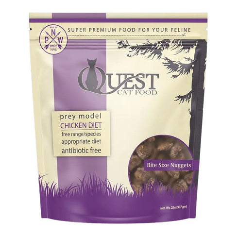 Steve’s Real Food Quest Chicken Frozen Raw Cat Food 2lb - Poudre Pet & Feed Supply