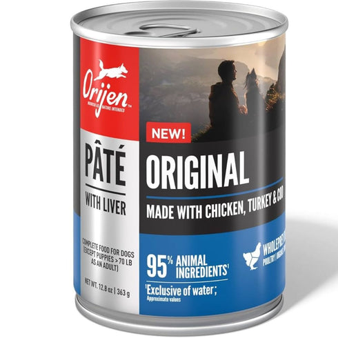 Orijen Original Pate with Liver Wet Dog Food 12.8oz - Poudre Pet & Feed Supply