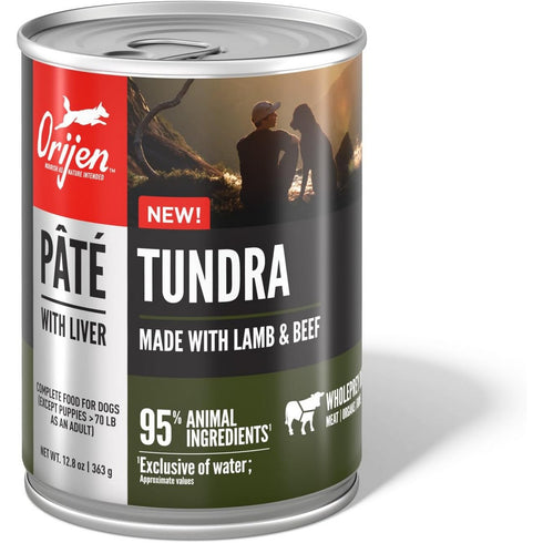 Orijen Tundra Pate with Liver Wet Dog Food 12.8oz - Poudre Pet & Feed Supply