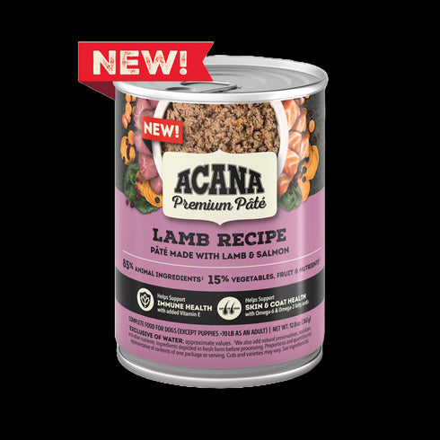 Acana Premium Pâté Wet Dog Food - Lamb - 12.5oz Can