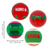 Kong Holiday Occasions Christmas Balls Dog Toys Medium - Poudre Pet & Feed Supply 3