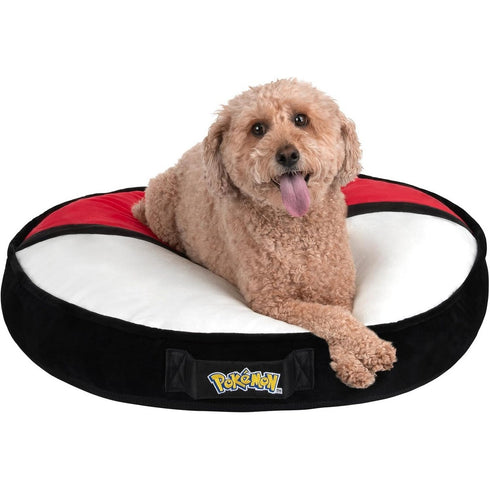 Squishmallows Pokemon Poke Ball Pillow Pet Bed Large - Poudre Pet & Feed Supply 3