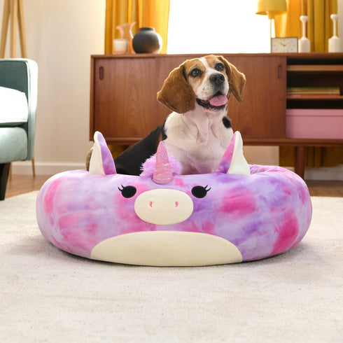 Squishmallows Lola the Unicorn Pet Bed 30" - Poudre Pet & Feed Supply 2