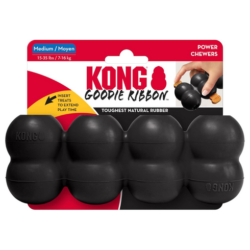 KONG Extreme Goodie Ribbon, Chew Toy for Dogs, Medium - Poudre Pet and Feed Supply