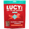 Lucy Products Pet Hip to Be Square Salmon Pumpkin Dog Treats 6oz - Poudre Pet and Feed Supply