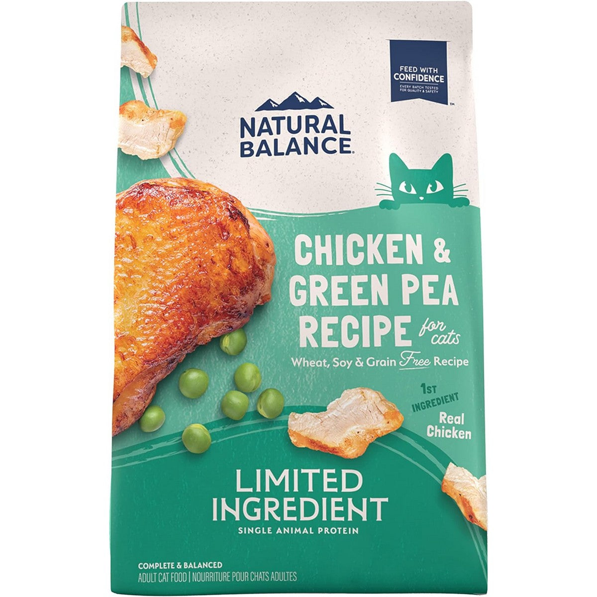 Natural Balance Limited Ingredient Diet Dry Cat Food - Chicken & Green ...