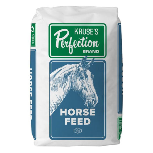 Kruse's Perfection Perfectly Senior Horse Winter Pellet 50lb - Poudre Pet and Feed Supply