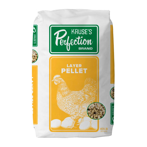 Kruse's Perfection Poultry Layer Pellet 50lb - Poudre Pet and Feed Supply
