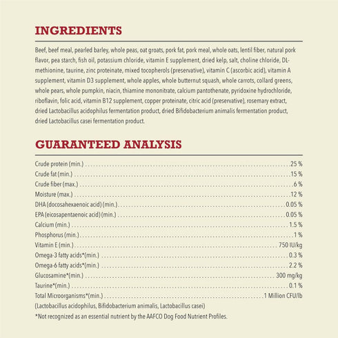 Acana Classics Beef and Barley Dry Dog Food 4lb - Poudre Pet & Feed Supply 4