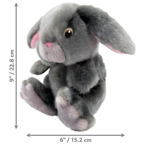 KONG KONG Toughz Bunny Durable Plush Dog Toy, Medium - Poudre Pet and Feed Supply