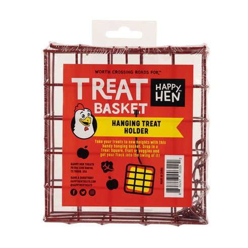 Happy Hen Treats Square Basket for Chicken Treats 5" - Poudre Pet and Feed Supply