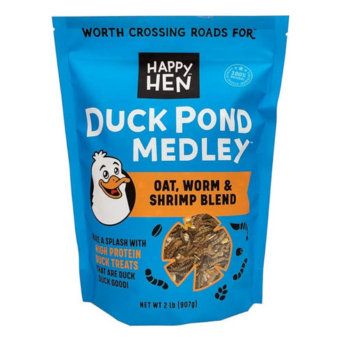 Happy Hen Treats Pond Medley Duck Treats 2lb - Poudre Pet and Feed Supply