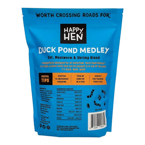 Happy Hen Treats Pond Medley Duck Treats 2lb - Poudre Pet and Feed Supply