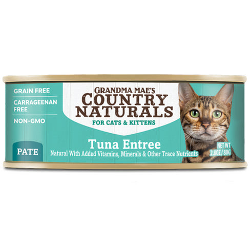 Grandma Mae's Grain-Free Tuna Pate Canned Cat Food 2.8oz - Poudre Pet and Feed Supply