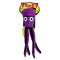 Tuffy's Priolla the Purple Squid Dog Toy