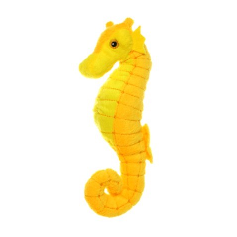 Tuffy's Mighty Junior Ocean Series Seahorse Dog Toy