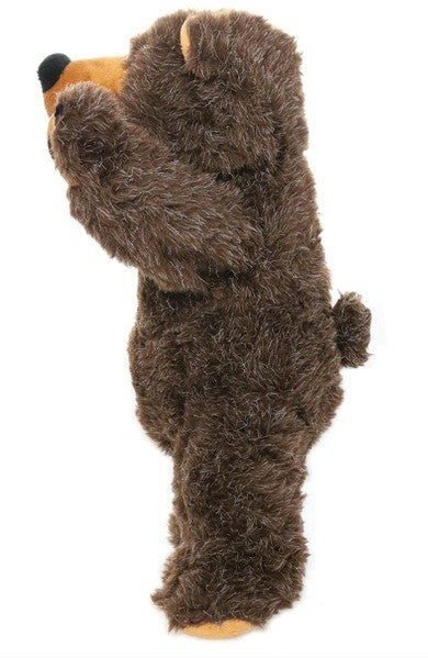 Tuffy's Mighty Angry Animals Plush Squeaky Dog Toy - Bear