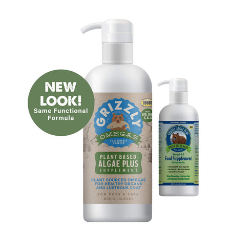 Grizzly Pet Products Algal Plus Food Supplement for Dogs and Cats 32oz - Poudre Pet and Feed Supply