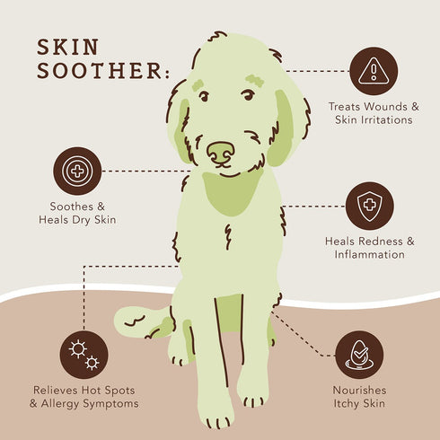 Natural Dog Company Skin Soother Stick 2oz - Poudre Pet & Feed Supply 3