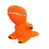 Tuffy's Mighty Microfibre Ball T-Rex Plush Dog Squeaker Toy