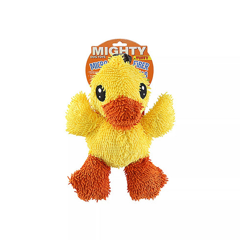 Tuffy's Mighty Junior Microfiber Ball Duck Dog Toy