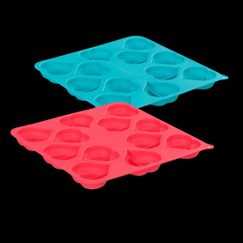 Messy Mutts Silicone Bake and Freeze Dog Treat Maker Molds 2pcs - Poudre Pet and Feed Supply