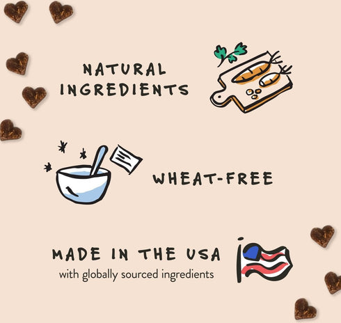 Bocce's Bakery Everyday Training Bites Bacon Nutty 6 oz