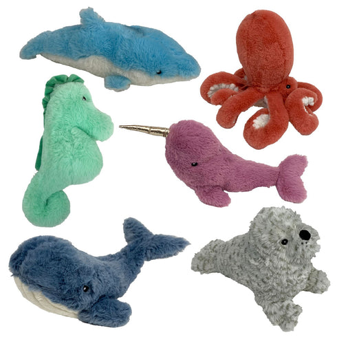 Multipet Deep Sea Cuddlers Dog Toys 12" - Poudre Pet and Feed Supply