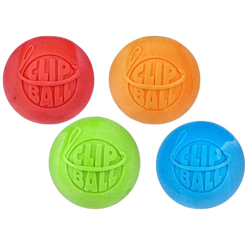 Multipet Clip-On Ball 2.5" Dog Toys - Poudre Pet and Feed Supply