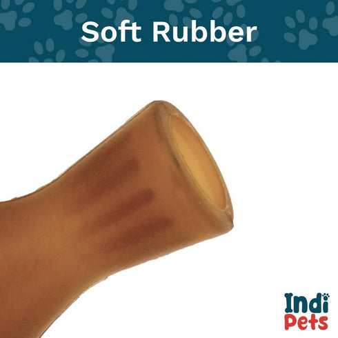 Indipets Rubber Flipper Dog Toy - Poudre Pet & Feed Supply 2