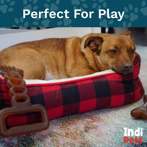 Indipets Rubber Flipper Dog Toy - Poudre Pet & Feed Supply 3