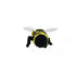 Tuffy's Mighty Microfiber Ball Bee Med Dog Toy