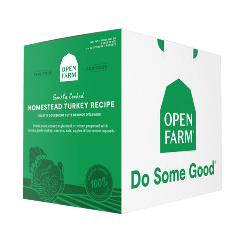 Open Farm Homestead Turkey Gently Cooked Dog Food 96oz - Poudre Pet & Feed Supply